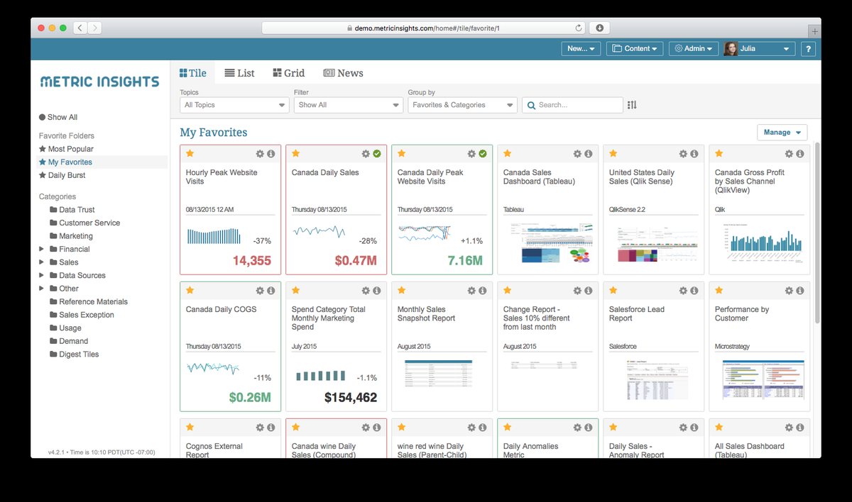 Responsive web application