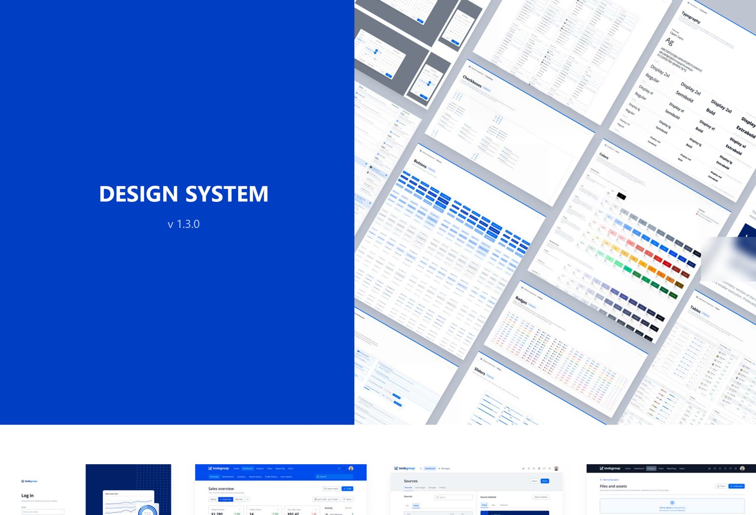 The design system overview: component sheets and foundations